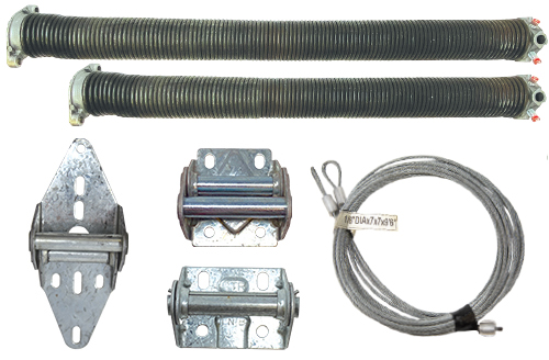Door Surgeon carries many springs hinges, cables and other parts for garage door brands in Acheson.