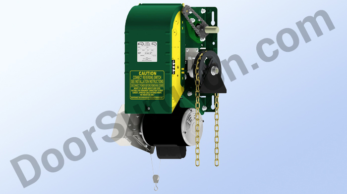 Opera SH three-quarter horsepower industrial heavy duty jack-shaft overhead garage door opener.