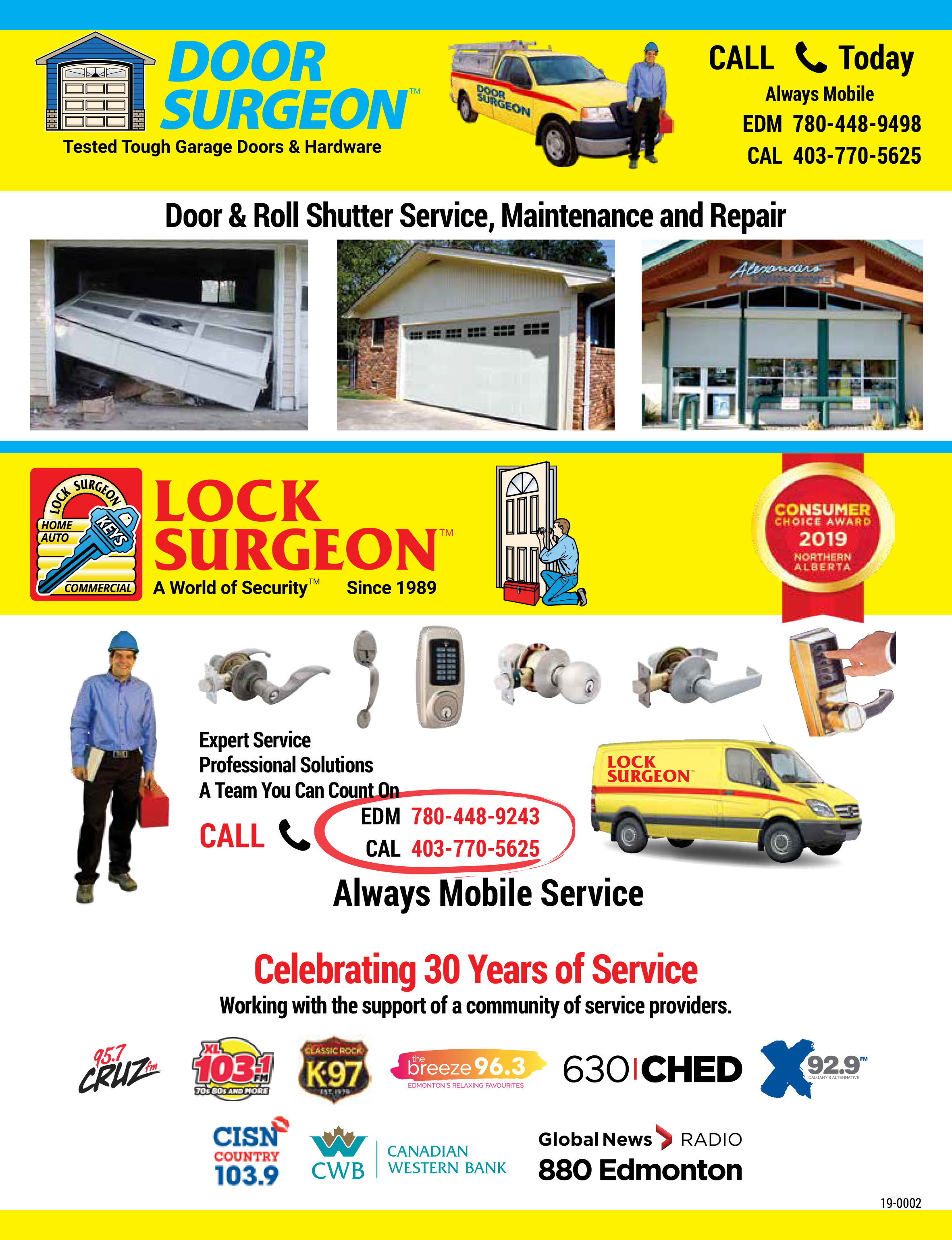 Door Surgeon professional service providers fix, repair or replace doors of every kind. Garage doors.