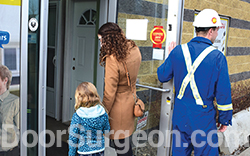 New commercial garage door service centre.