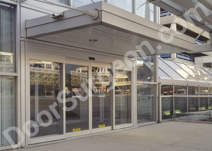high traffic commercial and institutional sliding access doors Calgary