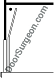 commercial overhead garage door vertical lift Calgary