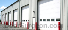 New commercial garage doors Calgary.