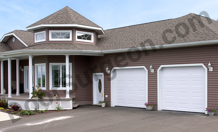 Laforge residential garage door manufacturer known around the world for high quality production Calgary