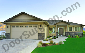 steelcraft flush new home garage door replacements Calgary