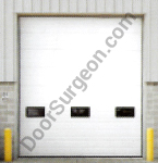 Thermalex-r112g thermal commercial garage door windows Calgary.