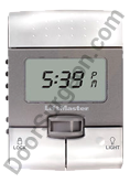 Liftmaster multi-function smart control panel provides diagnostic information.