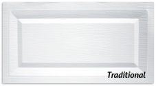 Laforge residential garage door traditional style panel Edmonton South.