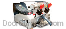 Photo of key cutting machine.