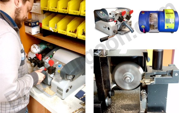 Door Surgeon South Edmonton key cutting and key copying shop has the latest key cutting machines.