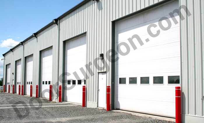 Laforge overhead industrial commercial garage doors.