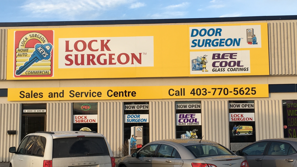 Door Surgeon Calgary main location photo Acheson.