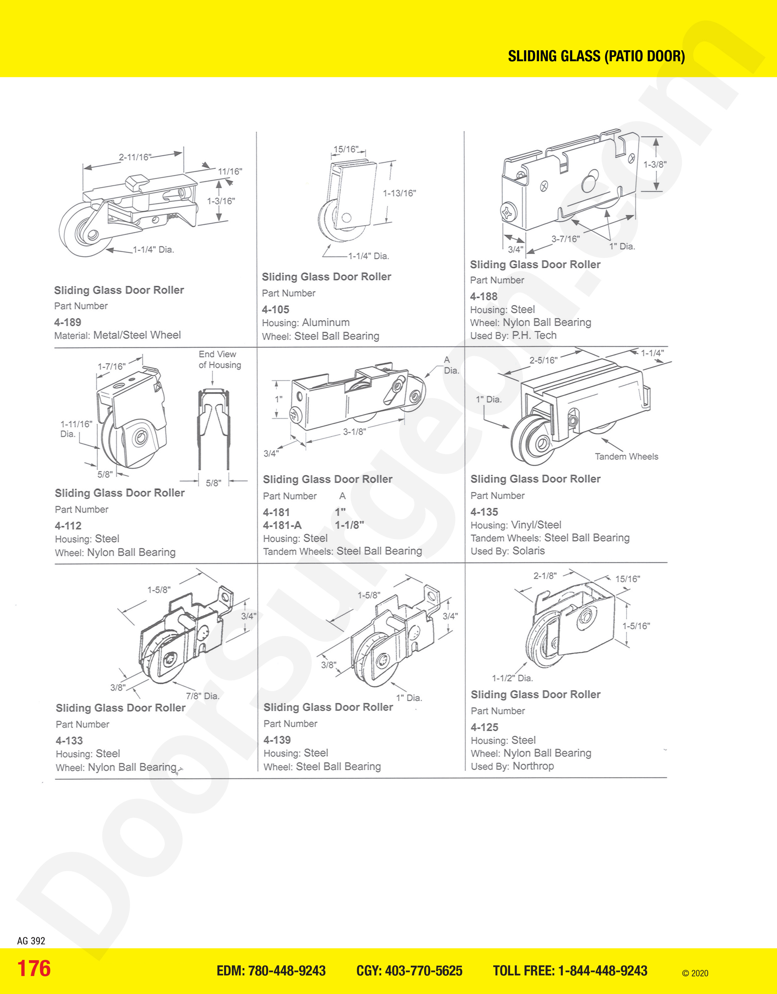 Sliding Glass and Patio Door sliding glass door rollers