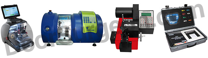Modern advanced code-cutting laser cutting and diagnostic machines for vehicle key cutting Nisku.